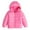 Pink, variant on Ccpelsie Boy Winter Hooded Puffer Jackets Coats Kids Light Weight Outerwear with Pocket for Toddler Kids(Red,3-4 Years)