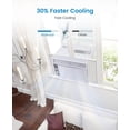 thumbnail image 5 of 5000 BTU Window AC Unit, Mechanical Control Air Conditioner, Cools 150 Sq. Ft, Low Noise, Easy Install Kit, 5 of 8