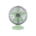 thumbnail image 3 of 12 in. All-Metal Table Fan in Mint Green, 3 of 6