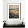 thumbnail image 2 of Kate and Laurel Framed Wall Art Print Landscape Wild Flower  by Melloi Art Prints, 32 x 42, Mila Dark Silver Frame, Rustic Farmhouse, Landscape Art for Wall Decor, 2 of 8