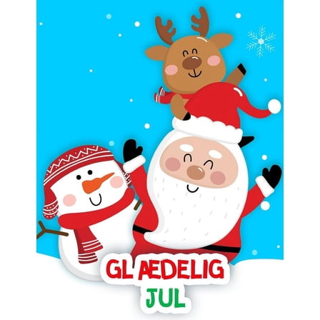 Glædelig Jul: Farvelægning (Paperback)