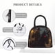 thumbnail image 4 of Fotbe Cool Skull Western Cowboy Bolsa de Almuerzo con Estampado, Lonchera Aislada, Contenedor de Comida Reutilizable Tipo Cooler a Prueba de Fugas, 4 of 6