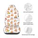 thumbnail image 4 of Fotbe Kawaii Shiba Dog Funda para Asiento de Auto con Estampado – Impermeable y Antisudor – Ajuste Universal, Lavable a Máquina, Antideslizante (1 Pieza), 4 of 5
