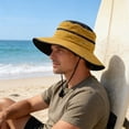 thumbnail image 6 of Outdoor Sun Hat Wide Brim Sun Protection Hat - Windproof Fisherman Hat Breathable Travel Hat, 6 of 6