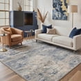 thumbnail image 3 of DEORAB 2x7 Runner Rugs for Living Room, Low Pile Lightweight Soft Machine Washable Rugs, Non Slip Indoor Floor Mat,also as Rug for Bedroom,Kitchen, Floor and Dining Room, 3 of 5