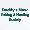 thumbnail image 2 of CafePress - Daddys New Fishing And Hunting Buddy Body Suit - Baby Light Bodysuit, Size Newborn - 24 Months, 2 of 4