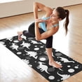 thumbnail image 6 of Dinosaur Silhouette Pattern Hot Yoga Mat Towel Non Slip for Hot Yoga - Quick-Drying Yoga Mat Cover with 4 Corner Pockets with Travel Bag - Hot Yoga Towel Non Slip Grip Moisture Wicking Sweat 70"x26", 6 of 6