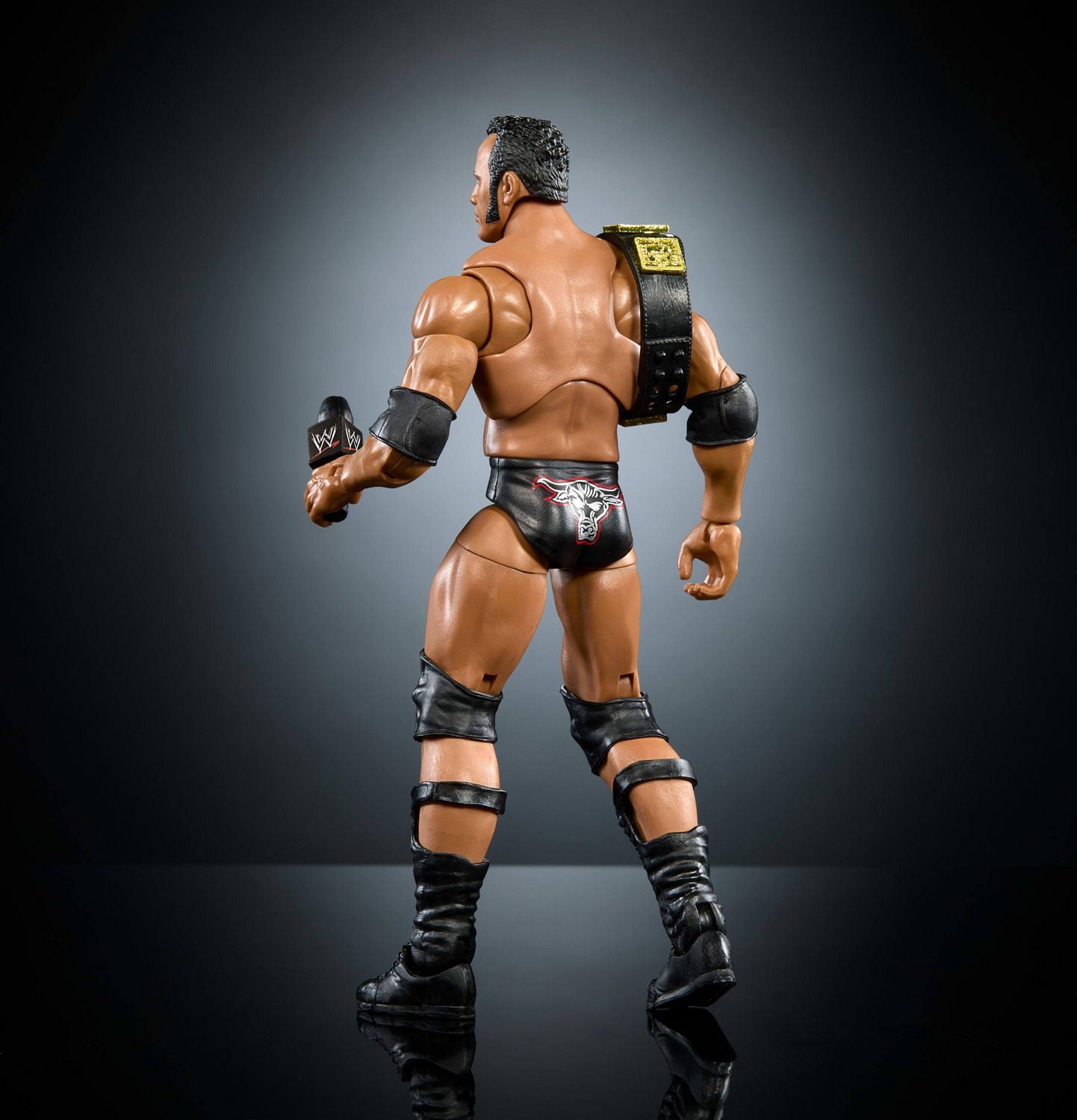 WWE Ultimate Edition The Rock Action Figure & Accessories Set, 6-inch Collectible, 30 Articulation Points