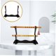thumbnail image 5 of unbranded Rack De Almacenamiento Negro Para De Con Práctico Y Compacto, 5 of 8