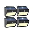 thumbnail image 1 of DAYBETTER Luces Solares 150 LED c/ Reflector y 3 Modos Ilumin., Luz Inund. Solar, IP65 Res. Al Agua, Ilum. Solar LED p/ Vallas Jardín, Patio, Terraza, Áng. Ampl. 180°, Pqt. de 4, 1 of 6