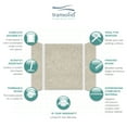 thumbnail image 3 of Transolid EWK604872-44 Expressions 60" W X 48" D X 72" H Three Panel Shower Wall Kit - Sea, 3 of 6