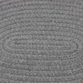 thumbnail image 3 of Mantel trenzado de algodón shamjiam elíptica elegante gris 30 * 40cm, 3 of 8