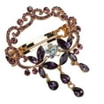 thumbnail image 1 of Cheveux Épingles à Cheveux Barrettes Élégant Style Alliage Résine Strass Couleurs Vives Robuste Durable Accrocheur Petit Cheveux ClipsPurple, 1 of 8
