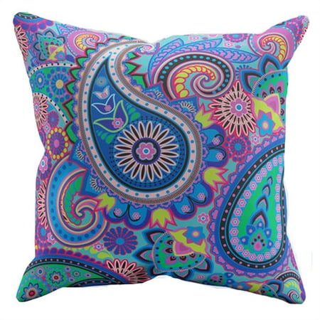 Meigar Bohemia Paisley Vortex Couch Cushion Pillow Covers 18x18