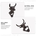 thumbnail image 3 of unbranded Herramienta Abrebotellas De Hierro Color Café Con Animal Para Instalación En Pared, 3 of 7