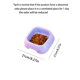 thumbnail image 2 of 1pc Pink Candy-Colored Square Straw Fiber Pet Bowl, Convenient & Easy To Clean Food&Wate Bowl For Cats And Dogs, 2 of 5
