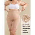thumbnail image 4 of Athlemo Maternity Shorts Over The Belly Workout Yoga Active Athletic Pregnancy Short, 4 of 7