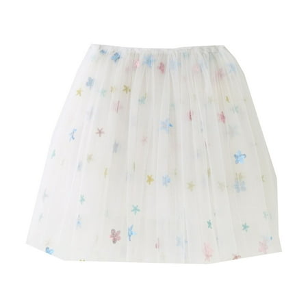 

HIBRO Toddler Girls Dress Summer Fashion Dress Princess Dress Casual Dress Tutu Mesh Skirt Outwear Flower Girls Dresses with Rhinestone Flower Petal Dress Girls
