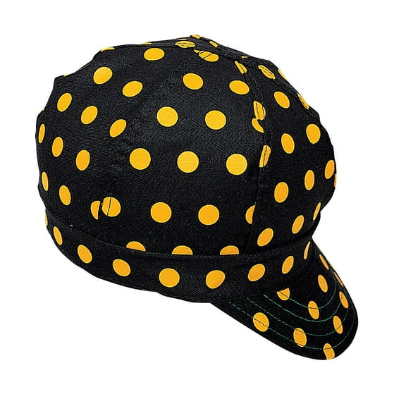 Mutual Industries Kromer A32 Welder Cap Black/Yellow One Size (7324-0-0)