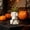 C, variant on White Ceramic Skull Bust Planters Set of 4 , Skeleton‑Figure Small Plant Pots in 4 Unique Poses, Halloween Tabletop Mantel Shelf Spooky Home Party Decor