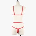 thumbnail image 2 of Babydoll Dress for Women Women Lingerie Set Two Underwear Lingerie Underwear Mesh Elegant Teddy Lingerie for Women, 2 of 5