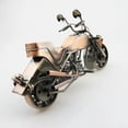 thumbnail image 5 of GKNET 10" Classic Hand craft HD Motorcycle Metal Art Sculpture Tin Bar Figurine 1PC, 5 of 5