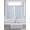 LightBLue, variant on Grey Dandelion Bathroom Window Curtain, Spring Modern Minimalist Country Flower Light Filtering Coffee Kitchen Curtains, Bedroom Living Room Curtains 2 Panel 84"x54"
