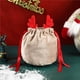 thumbnail image 1 of Producto de calidad, bolsa de Navidad, sacos de regalo de Papá Noel, bolsas de dulces para niños, bolsas de astas de terciopelo de reno, 1 of 4