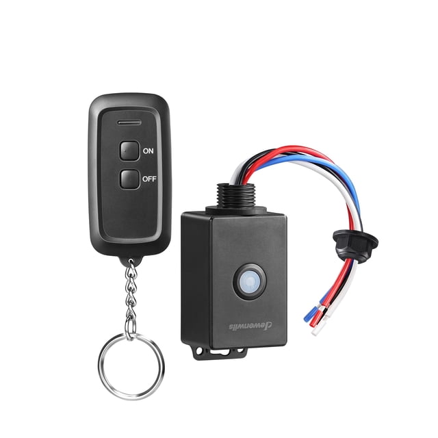 Interruptor de luz inalámbrico DEWENWILS Outdoor 15A/1800W IP65 negro