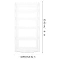 Nicehomfit Innovative Rotating Earring Display Rack - Transparent ABS ...