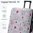thumbnail image 3 of Conjunto de equipaje Nuevo modelo PC 5pcs, Hardside ligero duradero 20" 24" 28" maletas con 8" 14" estuches, maleta con ruedas giratorias de cerradura, 3 of 5