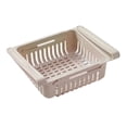 thumbnail image 2 of Cajón telescópico Nevera Caja de almacenamiento Deslice Alimentos Frutas Verduras Organizador Contenedor Cesta Soporte Vogacara HA2578-03*2, 2 of 6