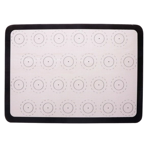 Double-sided Mat Heat Insulation Pad Dough Rolling Mats Oven Liners Silicone Baking Mat Silicone Pad Baking Mat High Temperature Resistance 1pcs