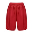thumbnail image 3 of Alvivi Kids Boys Football Basketball Sport Tracksuit Short Sleeve Tee Shirt with Shorts Bottoms Set Red 13-14, 3 of 6