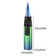 Mini Torch Lighter Windproof Jet Blue Flame Lighters Electric Lighter, Powerful Firepower Adjustable Dual-Arc Torch Lighter Bright Fire Lighter is Portable for Men
