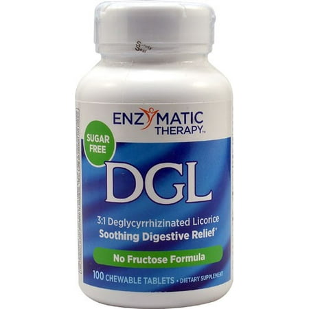 - Enzymatic Therapy Enzymatic Therapy DGL, 100 ea