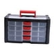 thumbnail image 5 of Caja organizadora de hardware, organizador de tornillos, organizador portátil multiusos, caja organizadora de herramientas con asa para pernos, piezas 4 capas shamjiam Organizador de hardware, 5 of 8