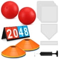 thumbnail image 1 of Juego de kickball Poen de 19 piezas con bolas de 25 cm y marcador, 1 of 6