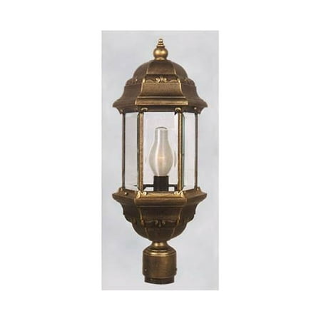 Boulevard Post Mount Light (Large - Copper)