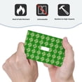 thumbnail image 6 of ZICANCN Outlet Covers Wall Plate, Plaid Green Shamrocks Light Switch Cover Decorative, Duplex Toggle Combo 1-Gang, 6 of 9