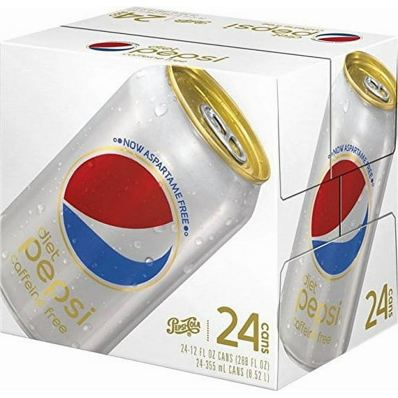 Caffeine Free Diet Pepsi, 24ct, 12 oz Cans