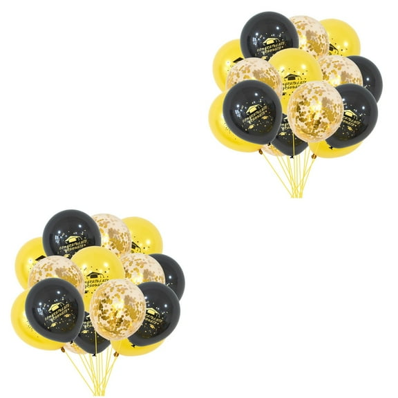 2 Count Special Occasions Decorations Vibrant Color Balloons