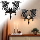 thumbnail image 2 of Halloween Punch Estantería de pared de madera Estantería Decoración de pared para salón Tablero de madera para colocar murciélagos, 2 of 8