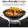thumbnail image 6 of GasOne 14 Inch Portable Charcoal Grills - Portable Grill - for BBQ, 6 of 8