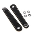 thumbnail image 4 of 1-par 13cm Bajo Fuelle Correas Hebilla Cubierta de material cuero De La PU En Negro .2cm 12.2cm Hugo Accordion Buckle Cover Black, 4 of 8