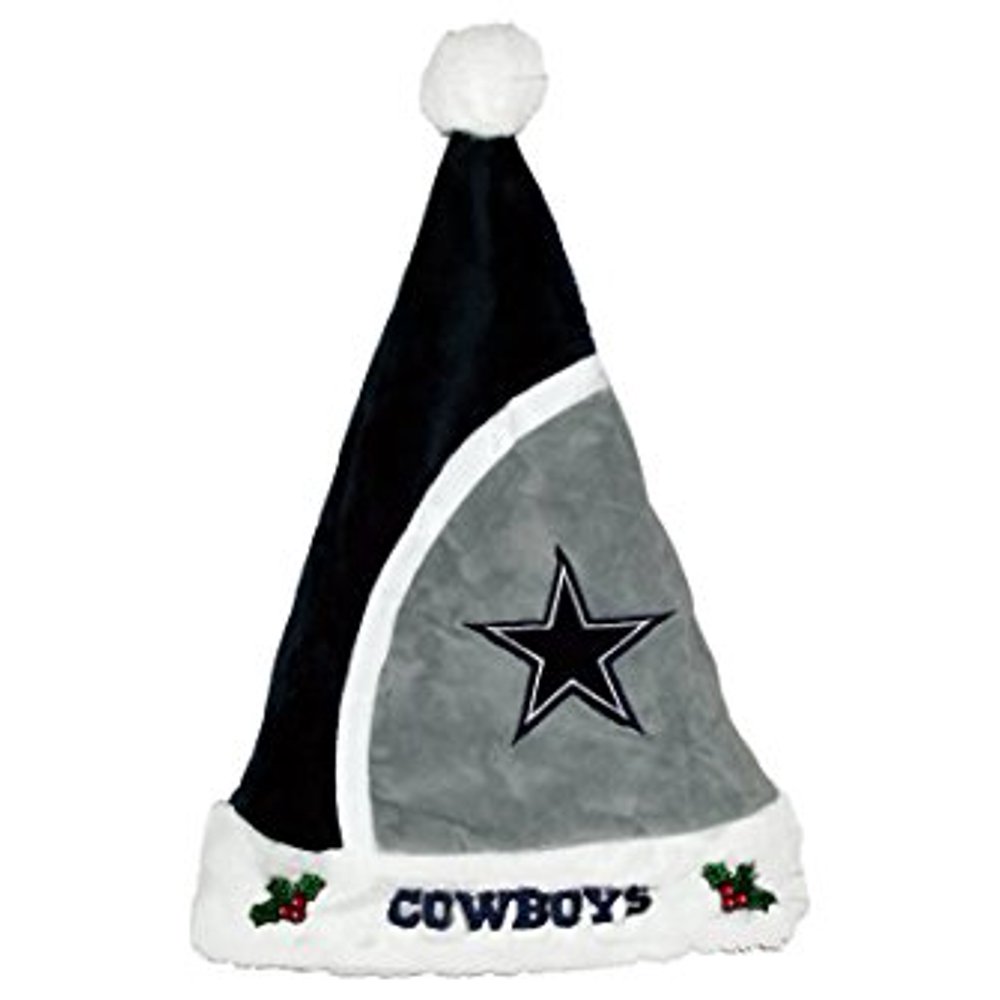 Forever Collectibles NFL 2015 Santa Hat, Dallas Cowboys