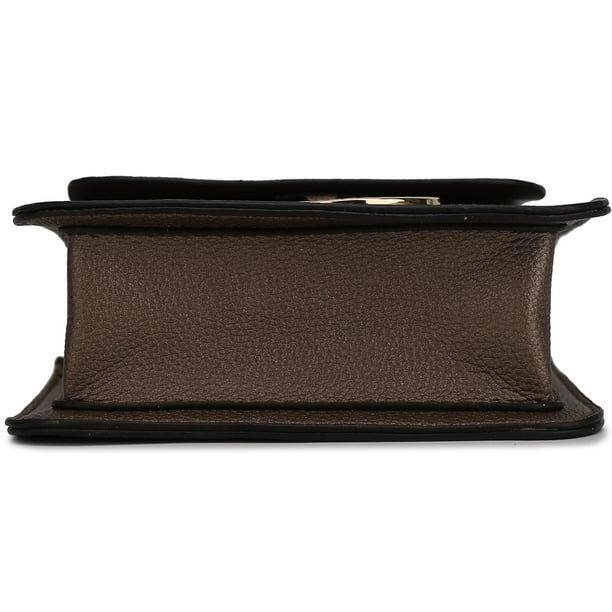 MKF Collection Skylar Women Crossbody Bag, Vegan Leather Small Phone Bag Shoulder Bag by Mia K - Cognac Brown MKF Collection Skylar Women Crossbody Bag, Vegan Leather Small Phone Bag Shoulder Bag by Mia K - Cognac Brown