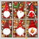 thumbnail image 3 of DIY Navidad Windows Pegatinas Corona Copos de nieve Papá Noel Árbol de Navidad Pared Ventana Se aferra Puerta Mural Calcomanías Pegatina estática para escaparate Decoraciones de fiesta de invierno kaili Sencillez, 3 of 5