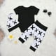 thumbnail image 5 of Sonducket 3 piezas de ropa de bebé, ropa de bebé infantil, camiseta de manga corta, mameluco, pantalones, gorra conjuntos de ropa 3satz Sonducket AP003099-04, 5 of 6