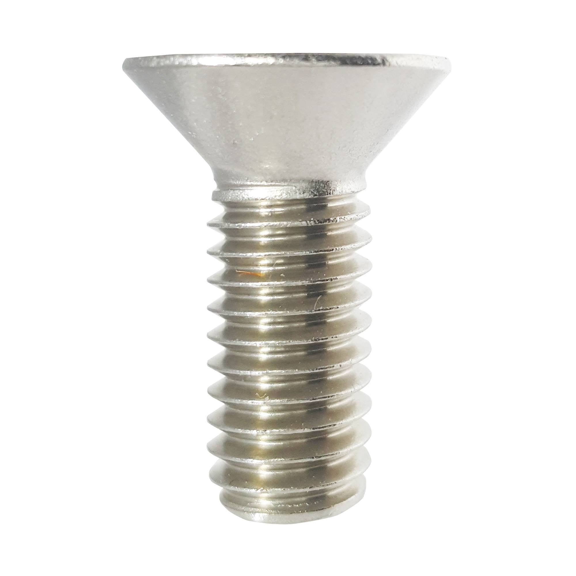 10-24 x 2-1/4" Flat Head Socket Cap Screws 18-8 Stainless Steel, Quantity 50, Countersunk Head, Allen Hex Drive by Fastenere